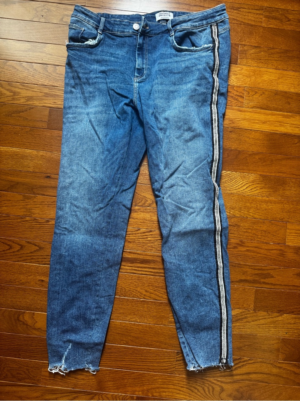 Zara Denim Collection Blue Jeans